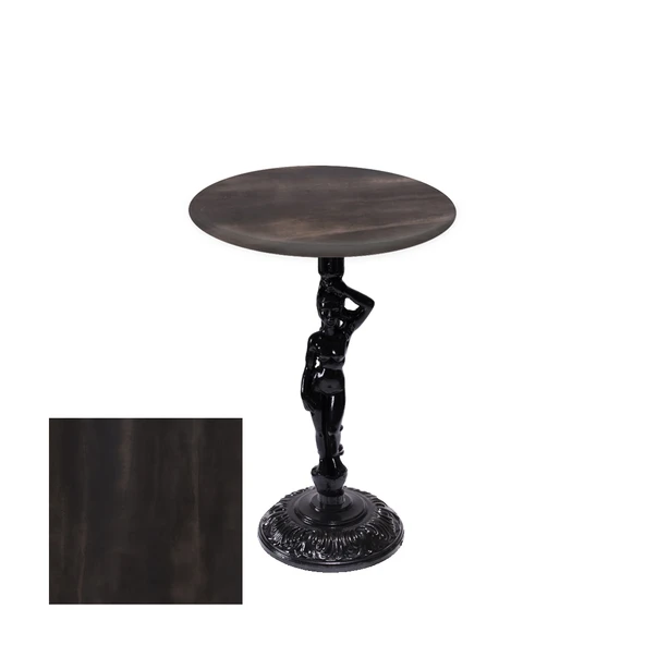 Bistro Döküm Ayak Çipa Angel Masa -  (Werzalit, Wermodin ve Allzalit Tabla 70 cm çap) - Rocked ürün görseli 1