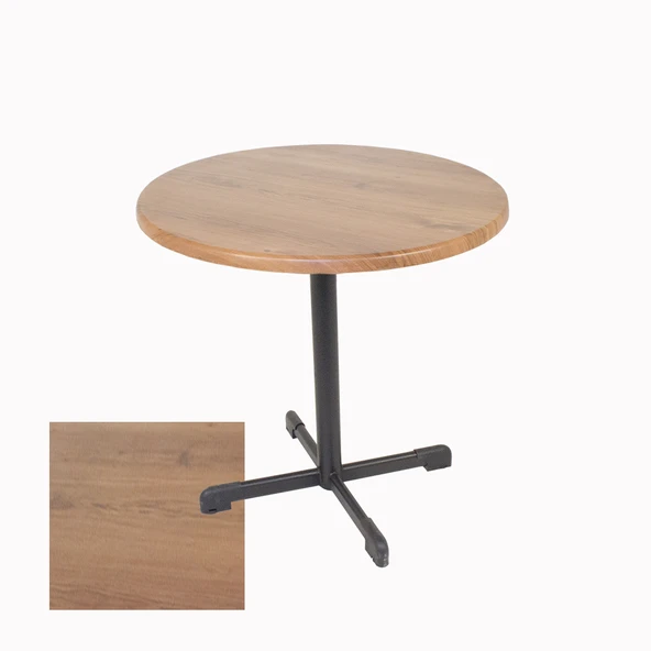 Halley Yuvarlak ESB Masa Çap 90cm - (Werzalit, Wermodin ve Allzalit Tabla) - Novagento ürün görseli 1