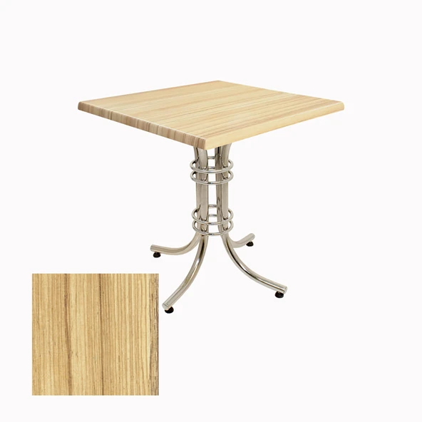 Buket Kare Masa 60x60cm  - (Werzalit, Wermodin ve Allzalit Tabla) - Coco Bolo ürün görseli 1