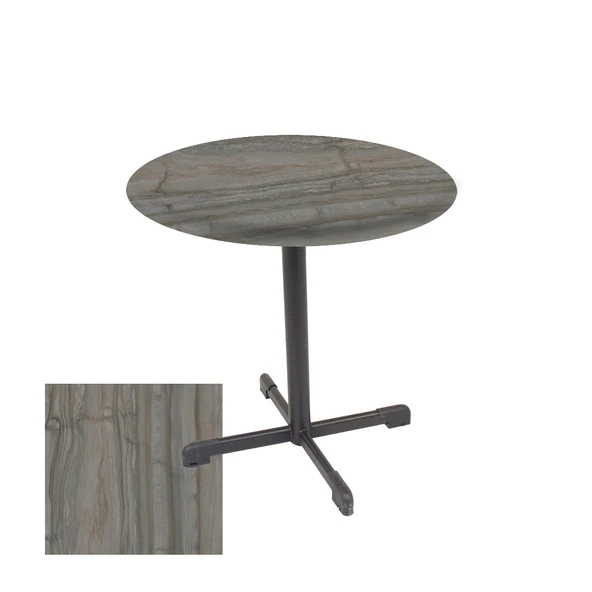 Halley Yuvarlak ESB Masa Çap 70cm - (Werzalit, Wermodin ve Allzalit Tabla) - Magma ürün görseli 1