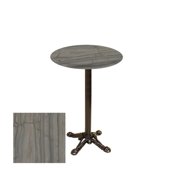 Bistro Döküm Ayak Çipa Masa -  (Werzalit, Wermodin ve Allzalit Tabla 60 cm çap) - Magma ürün görseli 1
