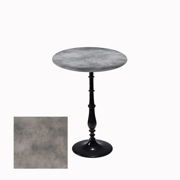 Bistro Döküm Ayak Çipa-6006 Masa -  (Werzalit, Wermodin ve Allzalit Tabla 70 cm çap) - Copperfield ürün görseli 1