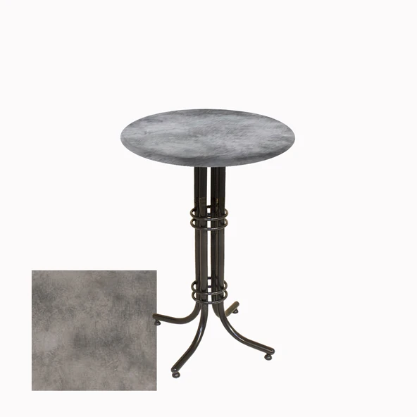 Bistro Masa Buket - (Werzalit, Wermodin ve Allzalit Tabla 70 cm çap) - Copperfield ürün görseli 1