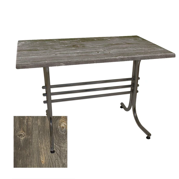 Japon Mutfak Masası 80x120 cm ESB - (Werzalit, Wermodin ve Allzalit Tabla) - Old Pine ürün görseli 1