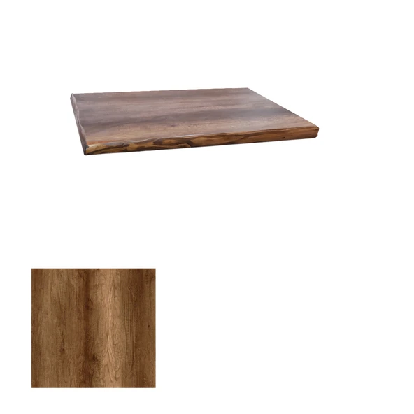Laminat Masif Kenar Masa Tablası (110X110) - Barok ürün görseli 1
