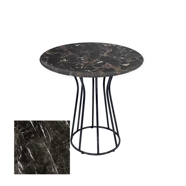 Palermo Yuvarlak Masa Çap 80cm - (Werzalit, Wermodin ve Allzalit Tabla) - Teramo ürün görseli 1