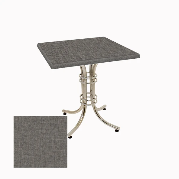 Buket Kare Masa 70x70cm  - (Werzalit, Wermodin ve Allzalit Tabla) - Twister ürün görseli 1