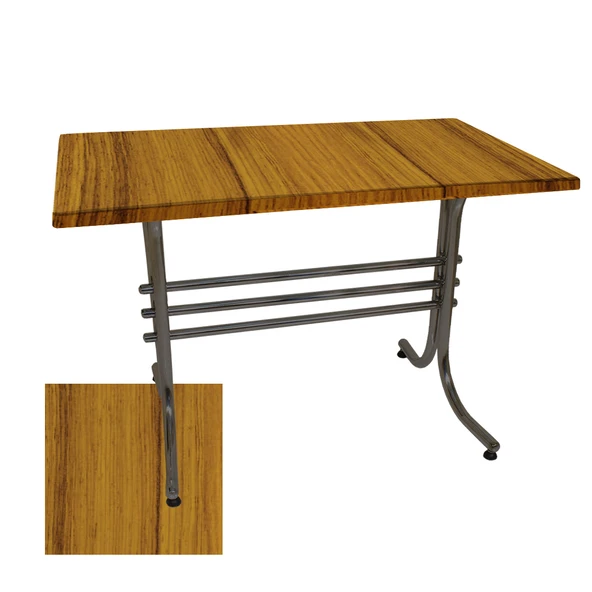 Japon Mutfak Masası 80x120 cm ESB - (Werzalit, Wermodin ve Allzalit Tabla) - Real Teak ürün görseli 1
