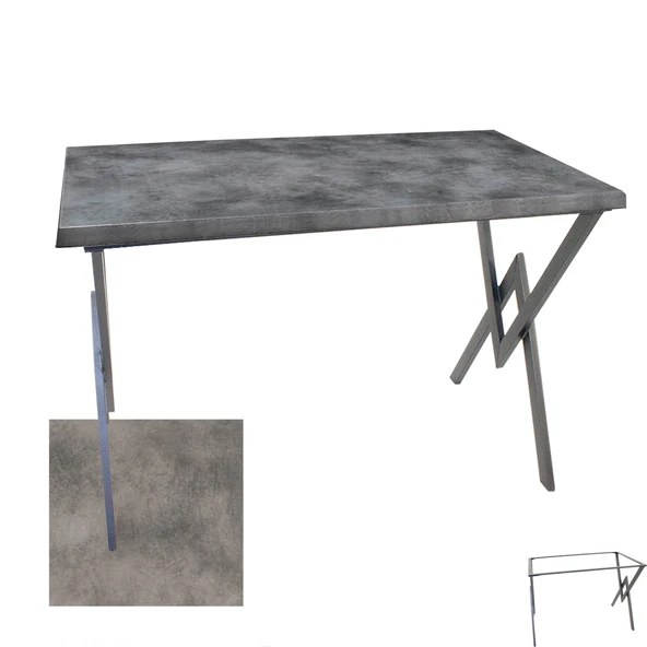 Anemon Mutfak Masası 70x120 (Werzalit, Wermodin ve Allzalit Tabla) - Copperfield ürün görseli 1