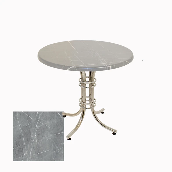 Buket Yuvarlak Masa Çap 70cm - (Werzalit, Wermodin ve Allzalit Tabla) - Light Temperado ürün görseli 1