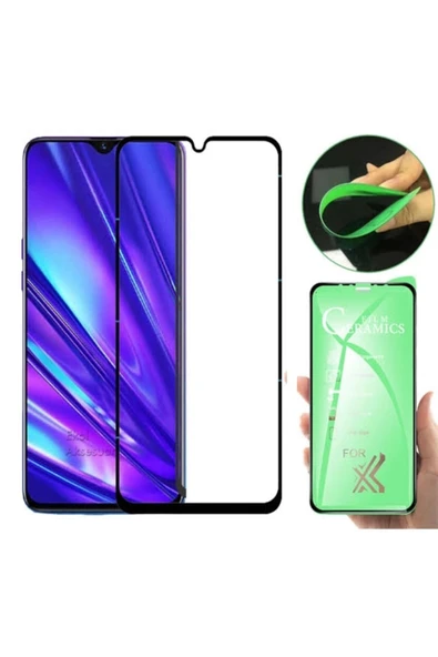 Samsung A10 Ekran Koruyucu Seramik Nano Cam Esnek Tam Full Kaplayan Kırılmaz ürün görseli 1