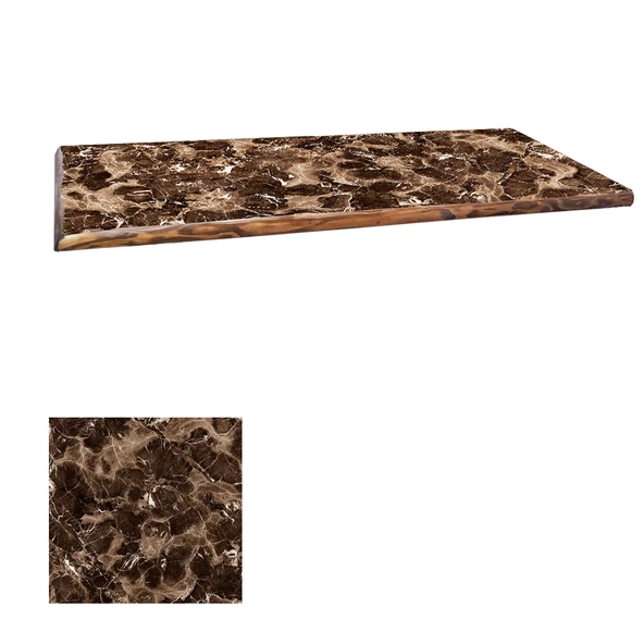 Laminat Masif Kenar Masa Tablası (70x130) - Karacabey Marble ürün görseli 1