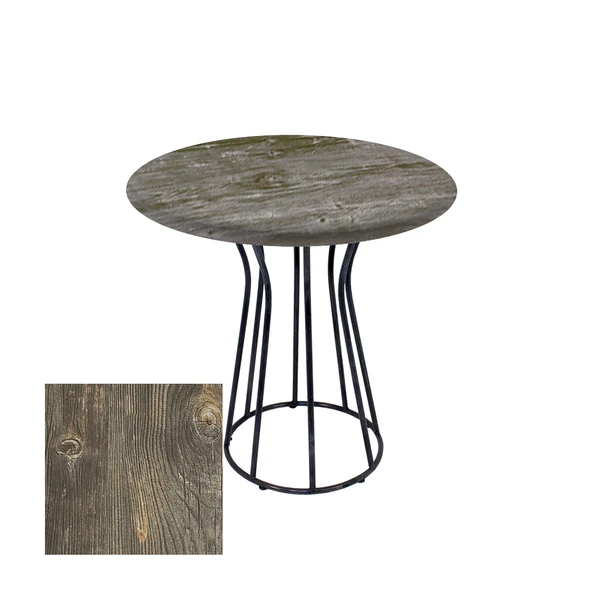 Palermo Yuvarlak Masa Çap 70cm - (Werzalit, Wermodin ve Allzalit Tabla) - Old Pine ürün görseli 1