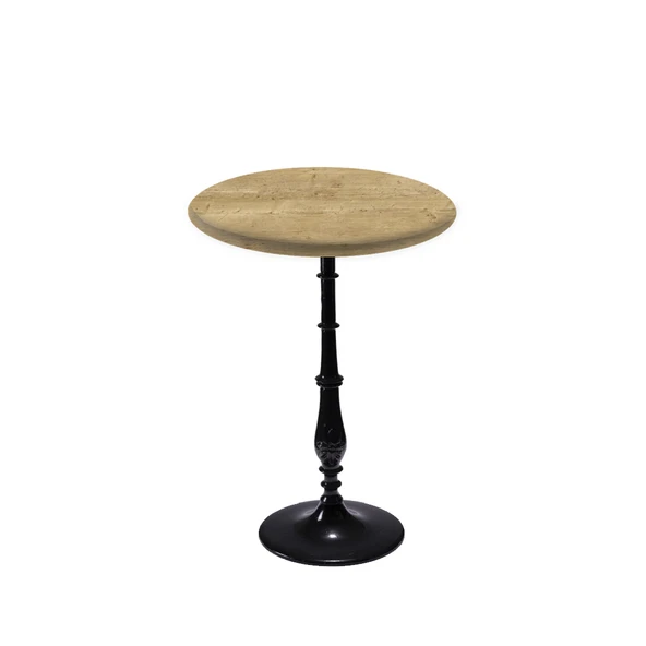 Bistro Döküm Ayak Çipa-6006 Masa -  (Werzalit, Wermodin ve Allzalit Tabla 60 cm çap) - Avalon Pine ürün görseli 1
