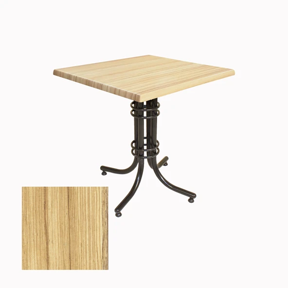 Buket Kare ESB Masa 70x70cm - (Werzalit, Wermodin ve Allzalit Tabla) - Coco Bolo ürün görseli 1