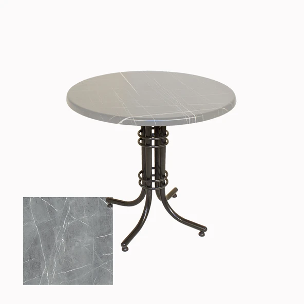 Buket Yuvarlak ESB Masa Çap 90cm - (Werzalit, Wermodin ve Allzalit Tabla) - Light Emperado ürün görseli 1