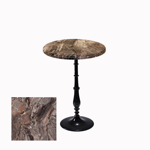 Bistro Döküm Ayak Çipa-6006 Masa -  (Werzalit, Wermodin ve Allzalit Tabla 70 cm çap) - Sydney ürün görseli 1