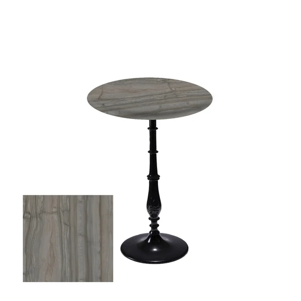 Bistro Döküm Ayak Çipa-6006 Masa -  (Werzalit, Wermodin ve Allzalit Tabla 70 cm çap) - Magma ürün görseli 1