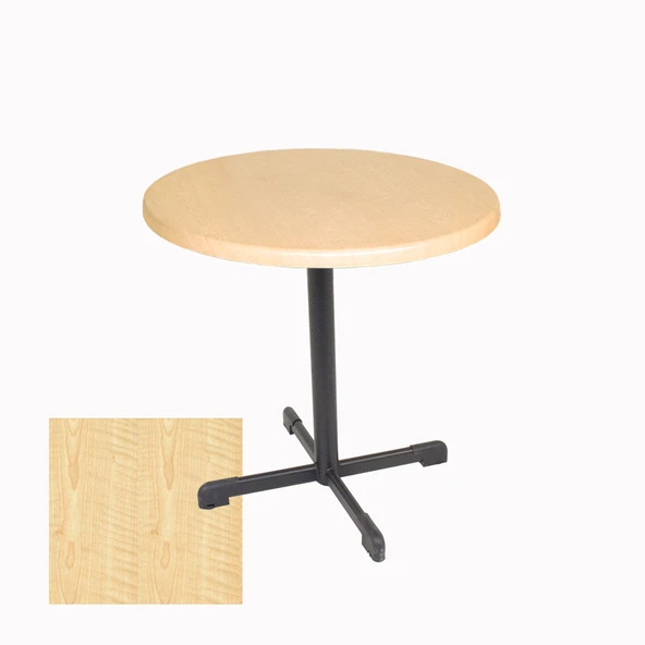 Halley Yuvarlak ESB Masa Çap 70cm - (Werzalit, Wermodin ve Allzalit Tabla) - Akçaağaç ürün görseli 1