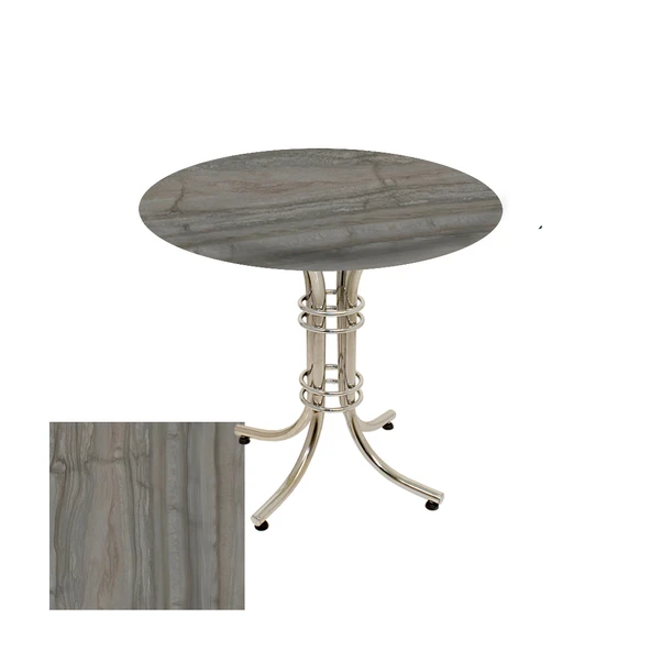 Buket Yuvarlak Masa Çap 80cm - (Werzalit, Wermodin ve Allzalit Tabla) - Magma ürün görseli 1
