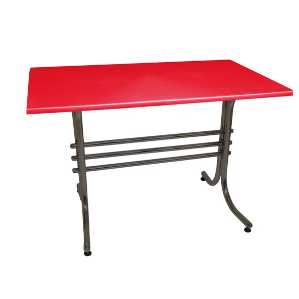 Japon Mutfak Masası 80x140 cm ESB - (Werzalit, Wermodin ve Allzalit Tabla) - Kırmızı ürün görseli 1