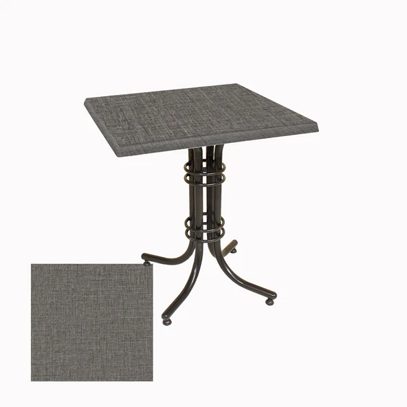 Buket Kare ESB Masa 60x60cm - (Werzalit, Wermodin ve Allzalit Tabla) - Twister ürün görseli 1