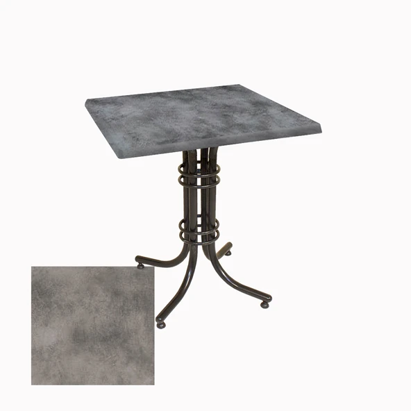 Buket Kare ESB Masa 70x70cm - (Werzalit, Wermodin ve Allzalit Tabla) - Copperfield ürün görseli 1