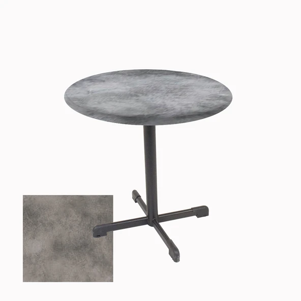 Halley Yuvarlak ESB Masa Çap 70cm - (Werzalit, Wermodin ve Allzalit Tabla) - Copperfield ürün görseli 1