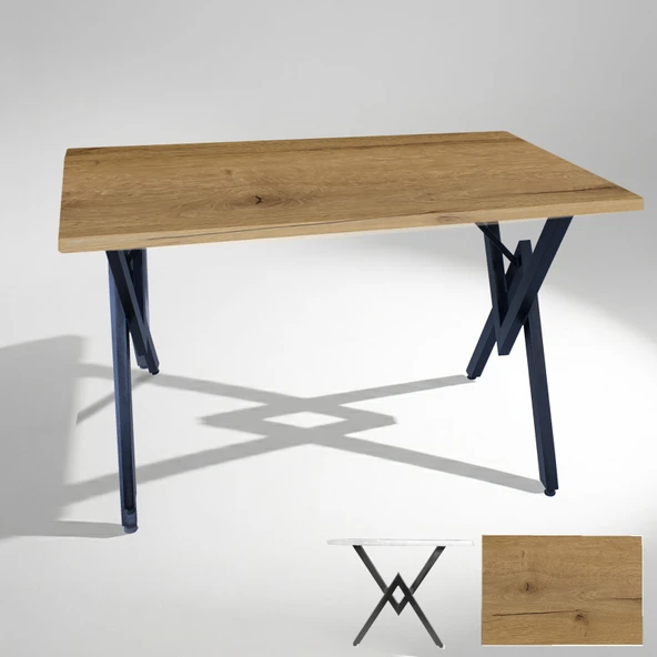 Anemon Mutfak Masası 80x120 (Werzalit, Wermodin ve Allzalit Tabla) - Canyon Palace Oak ürün görseli 1
