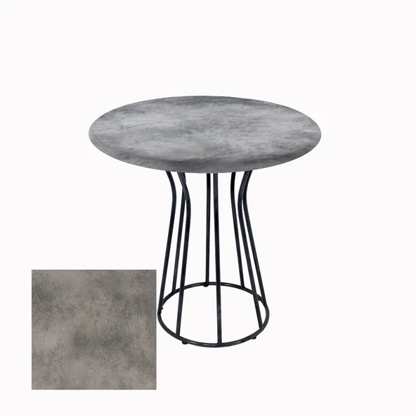 Palermo Yuvarlak Masa Çap 70cm - (Werzalit, Wermodin ve Allzalit Tabla) - Copperfield ürün görseli 1