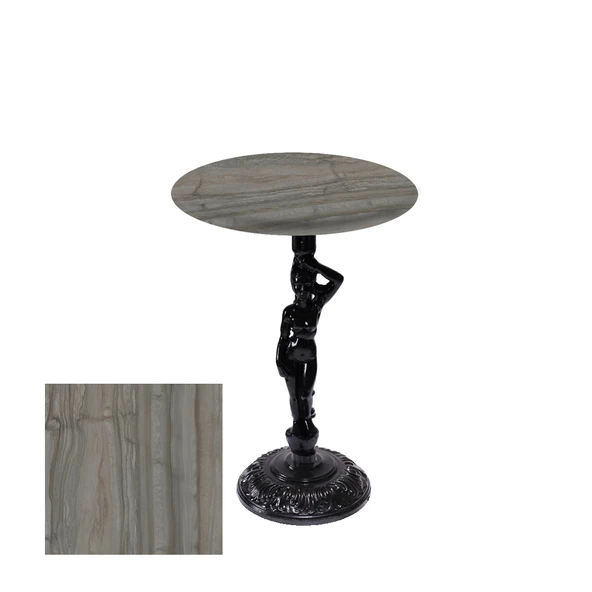 Bistro Döküm Ayak Çipa Angel Masa -  (Werzalit, Wermodin ve Allzalit Tabla 60 cm çap) - Magma ürün görseli 1