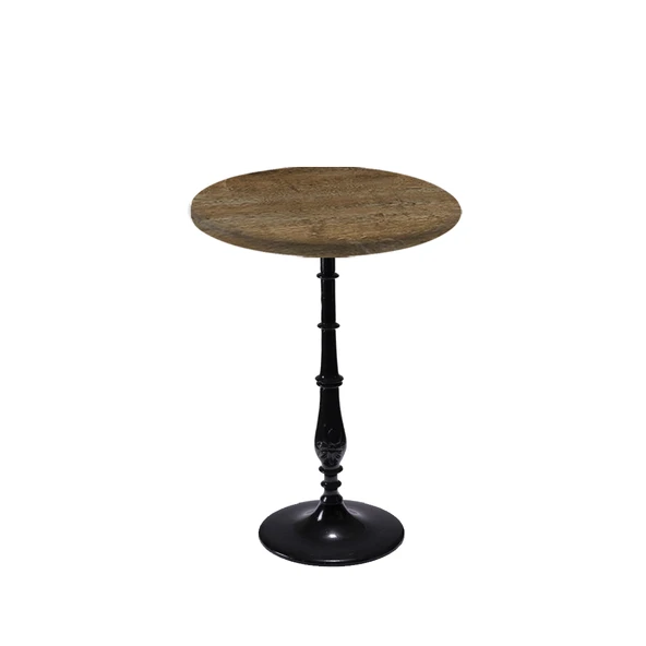 Bistro Döküm Ayak Çipa-6006 Masa -  (Werzalit, Wermodin ve Allzalit Tabla 60 cm çap) - Canyon Hidalgo ürün görseli 1