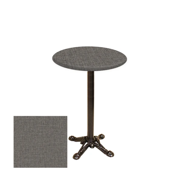 Bistro Döküm Ayak Çipa Masa -  (Werzalit, Wermodin ve Allzalit Tabla 70 cm çap) -  Twister ürün görseli 1