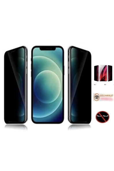 Realme 5 Hayalet Ekran Privacy Gizlilik Tam Kaplayan Kırılmaz Koruyucu Cam ürün görseli 1