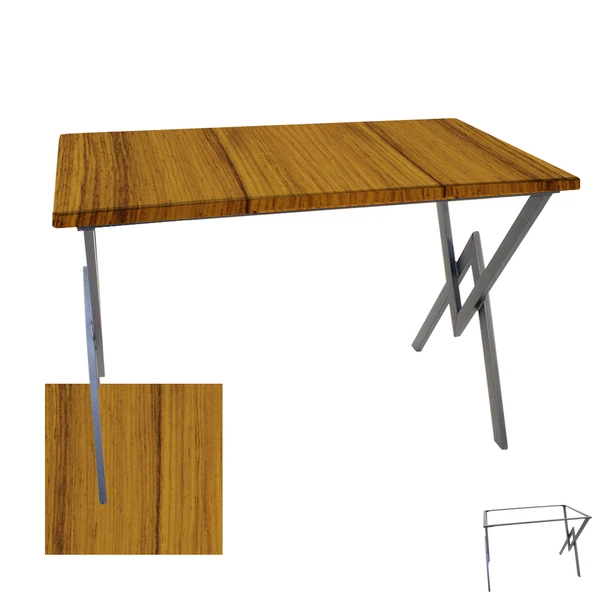 Anemon Mutfak Masası 80x140 (Werzalit, Wermodin ve Allzalit Tabla) - Real Teak ürün görseli 1