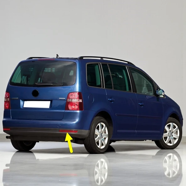 VW Touran 2007-2010 Sağ Arka Tampon Reflektörü Kedi Gözü 1T0945106A ürün görseli 1