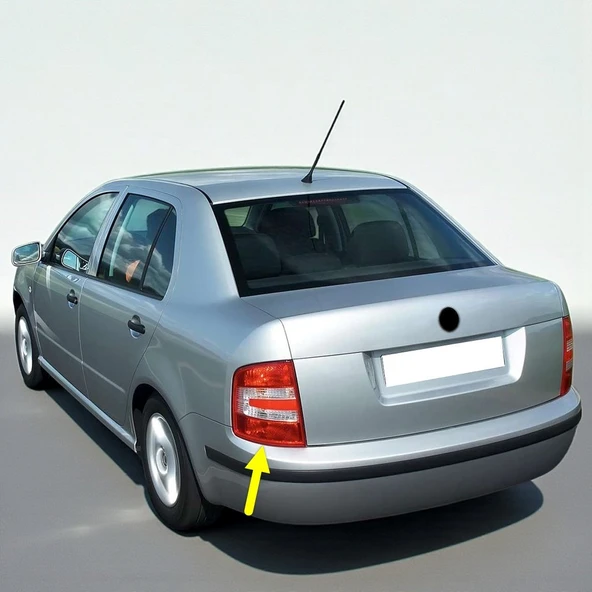 Skoda Fabia Sedan 2005-2008 Sol Arka Stop Lambası 6Y9945111D ürün görseli 1