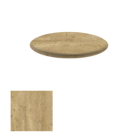 Werzalit, Allzalit veya Wermodin Masa Tablası Yuvarlak 80cm - Avalone Pine ürün görseli 1