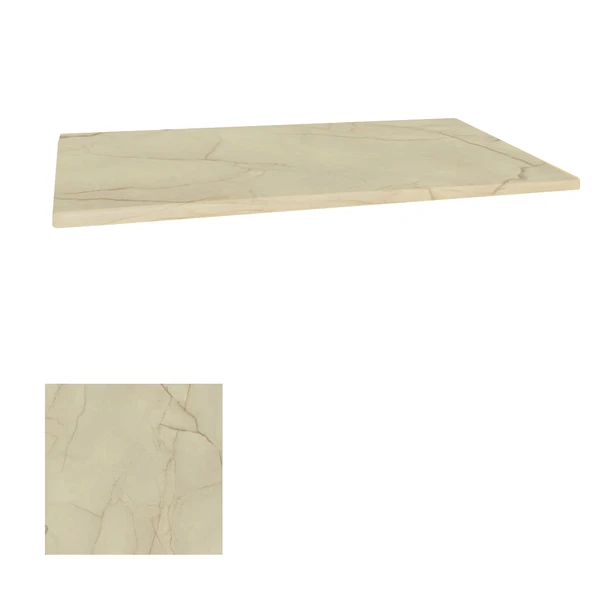 Werzalit, Allzalit veya Wermodin Masa Tablası 80X120 - Golden Marble ürün görseli 1