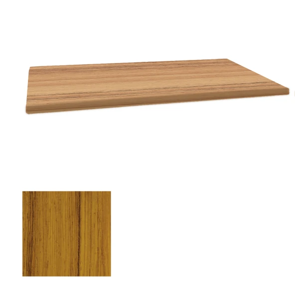 Werzalit, Allzalit veya Wermodin Masa Tablası 80x140 - Real Teak ürün görseli 1