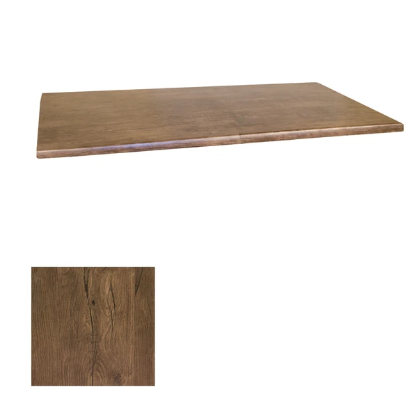 Werzalit, Allzalit veya Wermodin Masa Tablası 80x120 -Rustik Dark ürün görseli 1