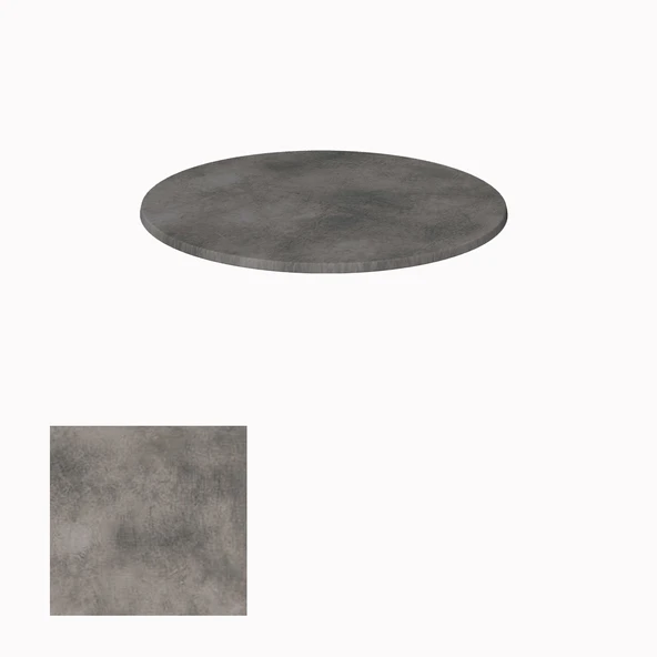 Werzalit, Allzalit veya Wermodin Masa Tablası Yuvarlak 60cm - Copperfield ürün görseli 1