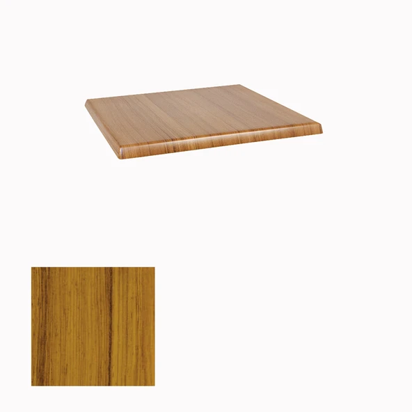 Werzalit, Allzalit veya Wermodin Masa Tablası 70x70 - Real Teak ürün görseli 1