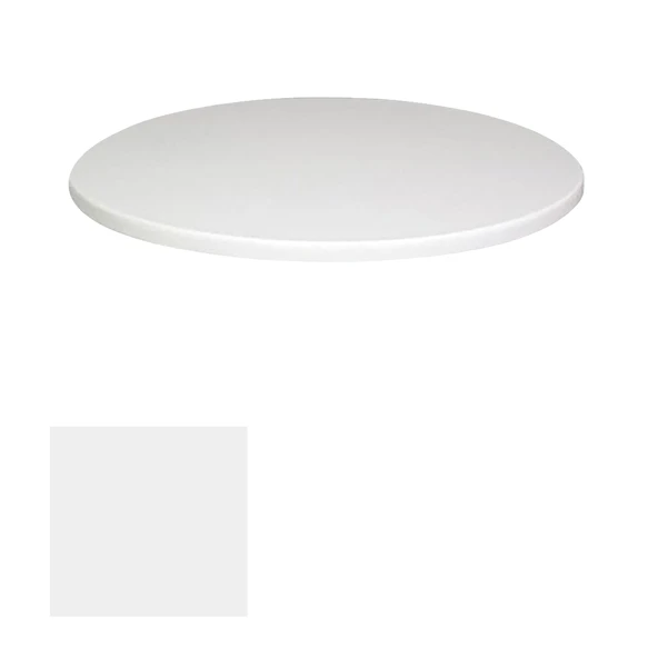 Wermodin Masa Tablası Yuvarlak 107 cm - Beyaz ürün görseli 1