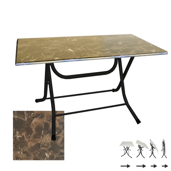 Klasik Katlanır Masa 80x140 cm - (Werzalit, Wermodin ve Allzalit Tabla) -Karacabey Mermer ürün görseli 1