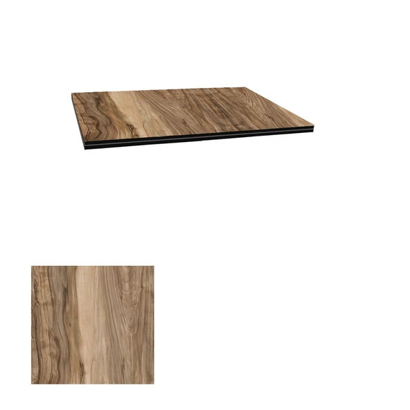 Kompakt Laminat Masa Tablası (70x70) - Indiana Wood ürün görseli 1