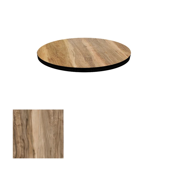 Kompakt Laminat Masa Tablası (60 cm Yuvarlak) - Indiana Wood ürün görseli 1