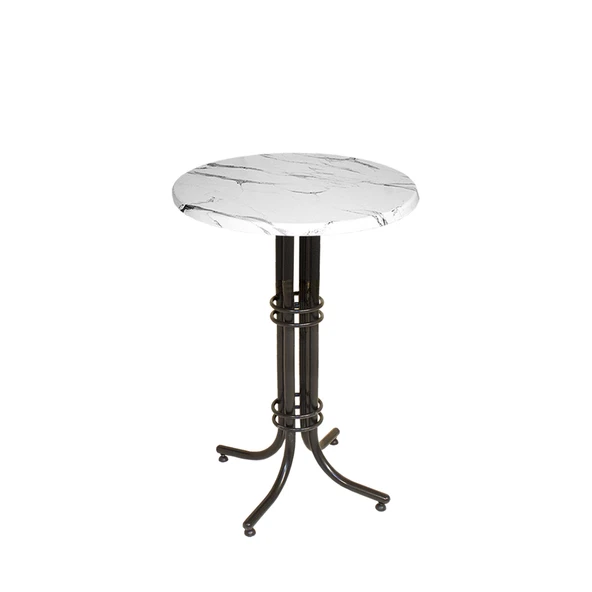 Bistro Masa Buket - (Werzalit, Wermodin ve Allzalit Tabla 60 cm çap) - Afyon Mermer ürün görseli 1