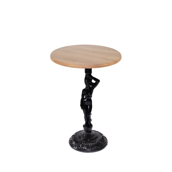 Bistro Döküm Ayak Çipa Angel Masa -  (Werzalit, Wermodin ve Allzalit Tabla 60 cm çap) - Novagento ürün görseli 1