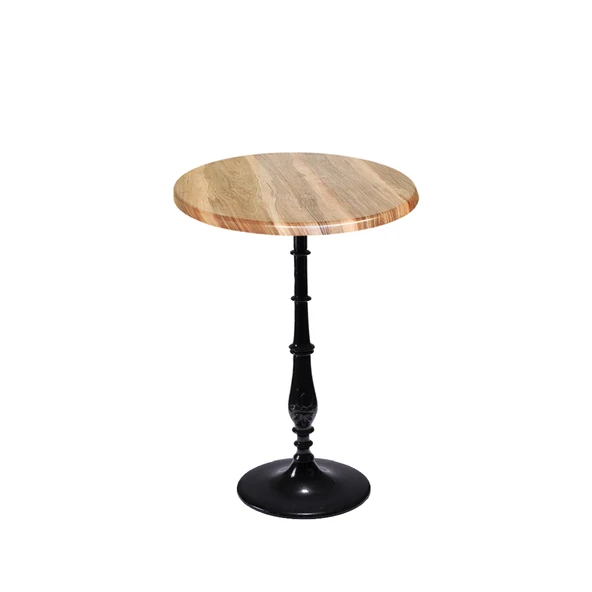 Bistro Döküm Ayak Çipa-6006 Masa -  (Werzalit, Wermodin ve Allzalit Tabla 70 cm çap) - Indiana Wood ürün görseli 1